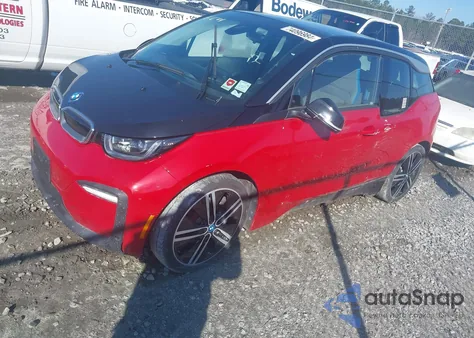 2019 BMW I3 120Ah W/Range Extender из США, поврежденный, VIN WBY8P4C55K7E23780